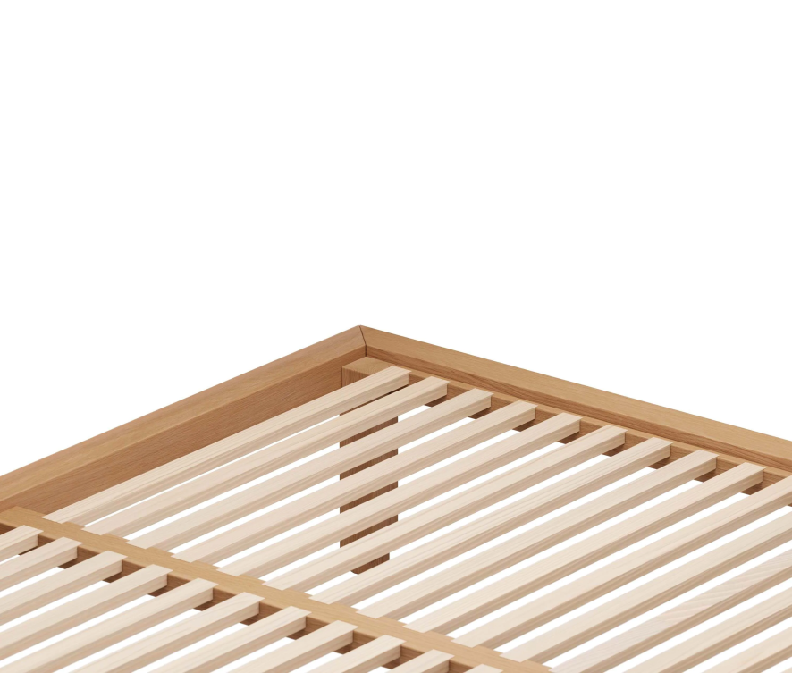 Objekte Unserer Tage Kaya Bed 160x200 Eiken Wit 5 Objekte Unserer Tage Kaya Bed 160x200 Eiken Wit - Afbeelding 5