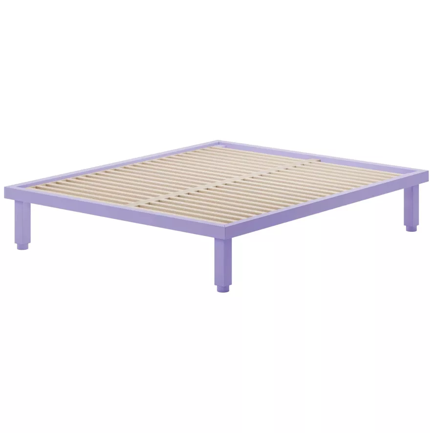 Objekte Unserer Tage Kaya Bed 160x200 Beuken Lila 1 Objekte Unserer Tage Kaya Bed 160x200 Beuken Lila