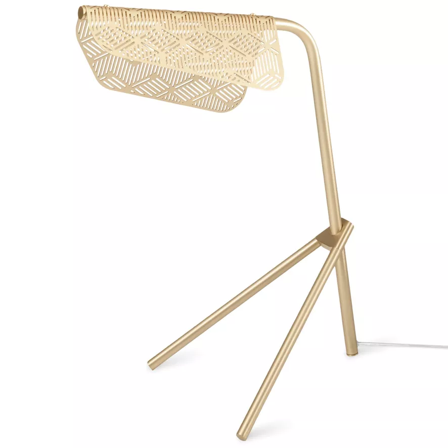 Petite Friture Mediterranea Tafellamp LED Brushed Brass 1 Petite Friture Mediterranea Tafellamp LED Brushed Brass