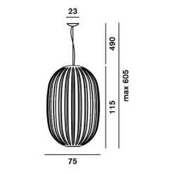 Foscarini Plass Grande Hanglamp Ø75 Retrofit Grijs -Exporteren Accessoires & Meubels Winkel x886x886 plass hanglamp technische details.jpg.pagespeed.ic .S0KBm679B2