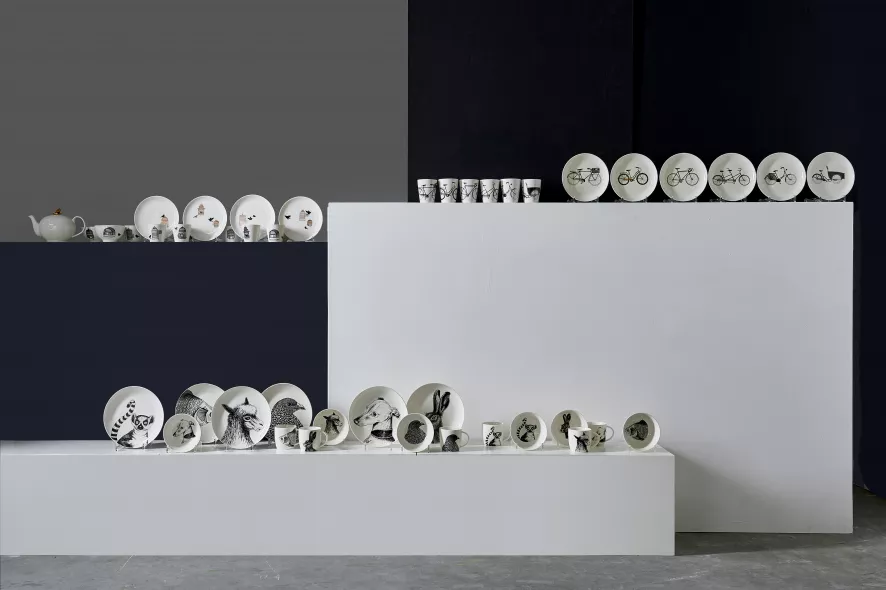 POLSPOTTEN Freedom Birds Bord Ø20 Set Van 4 9 POLSPOTTEN Freedom Birds Bord Ø20 Set Van 4 - Afbeelding 9