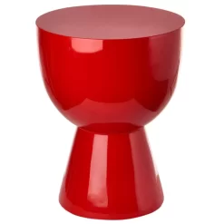 POLSPOTTEN Tam Tam Bijzettafel Rood