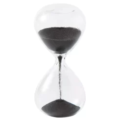 POLSPOTTEN Sandglass Ball Woondecoratie XXS Black