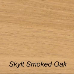 QLiv Cross Tafel 280x100 Smoked Skylt Soap Look Eiken