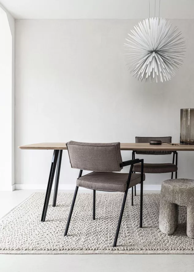 QLiv On Top Eettafel 200x90 Ash Grey Oak 3 QLiv On Top Eettafel 200x90 Ash Grey Oak - Afbeelding 3