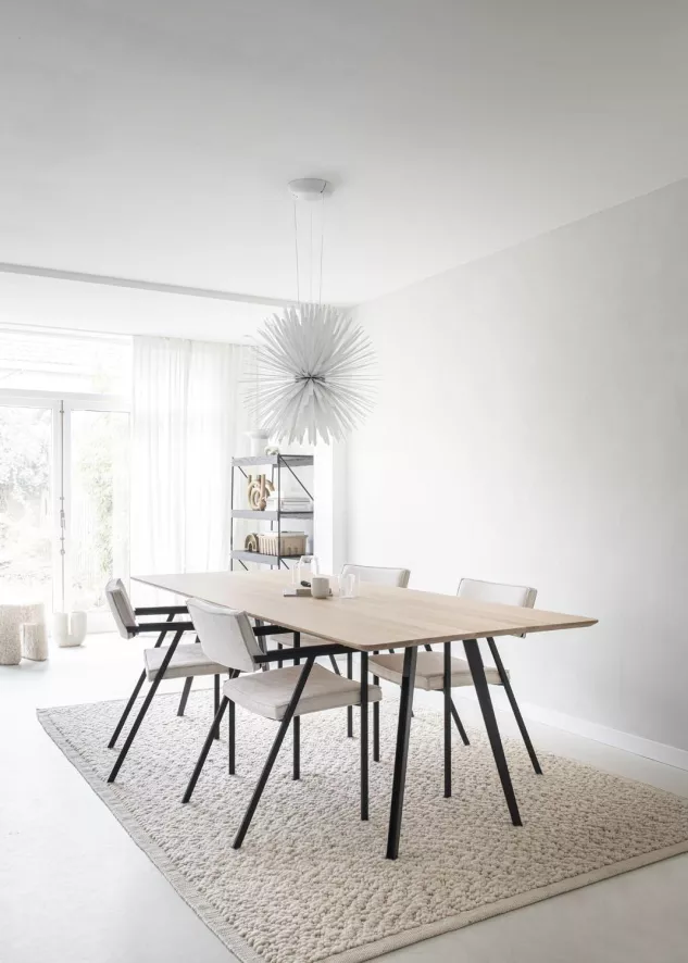 QLiv On Top Eettafel 200x90 Ash Grey Oak 7 QLiv On Top Eettafel 200x90 Ash Grey Oak - Afbeelding 7