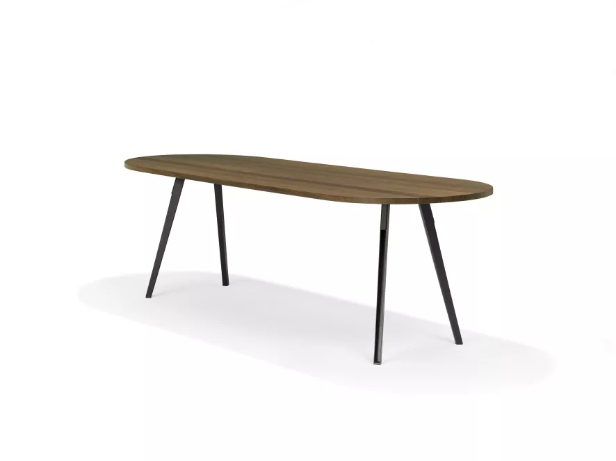 QLiv On Top Eettafel Ovaal 220x90 Skylt Smoke Oak 3 QLiv On Top Eettafel Ovaal 220x90 Skylt Smoke Oak - Afbeelding 3