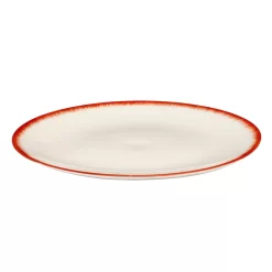 Serax Dé Tableware By Ann Demeulemeester Dinerbord Ø24 White/red 2