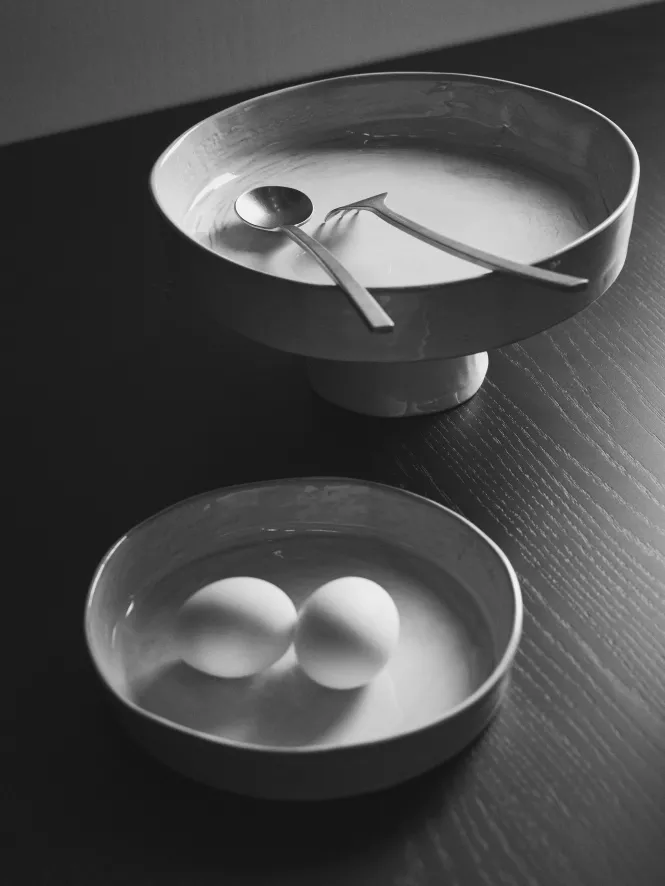 Serax La Mère By Marie Michielssen Bestekset 24-delig Steel Grey 4 Serax La Mère By Marie Michielssen Bestekset 24-delig Steel Grey - Afbeelding 4