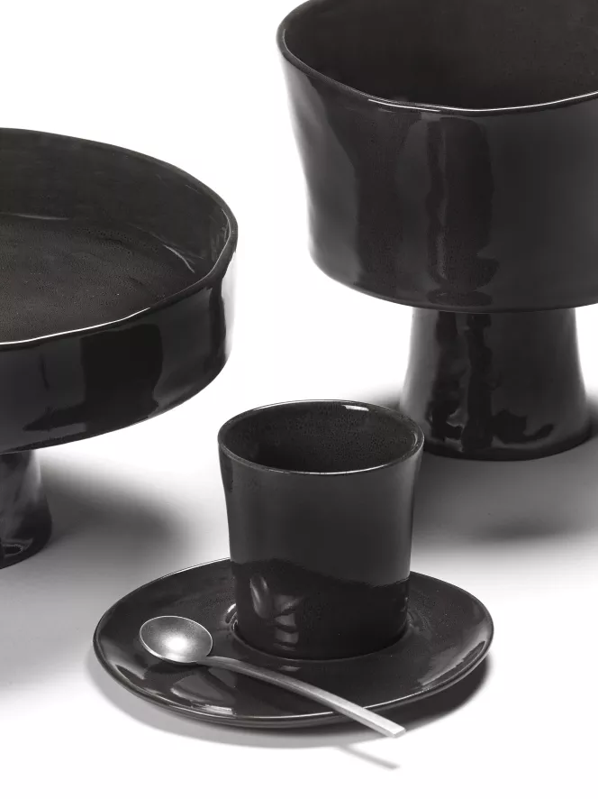 Serax La Mère By Marie Michielssen Bestekset 24-delig Steel Grey 7 Serax La Mère By Marie Michielssen Bestekset 24-delig Steel Grey - Afbeelding 7