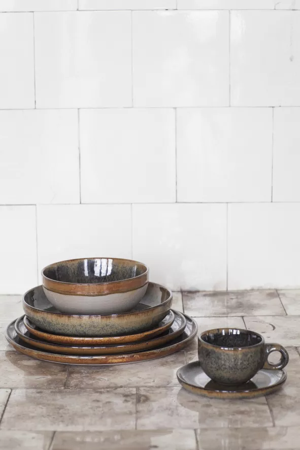 Serax Surface By Sergio Herman Ontbijtbord Ø21 Camo Green 9 Serax Surface By Sergio Herman Ontbijtbord Ø21 Camo Green - Afbeelding 9