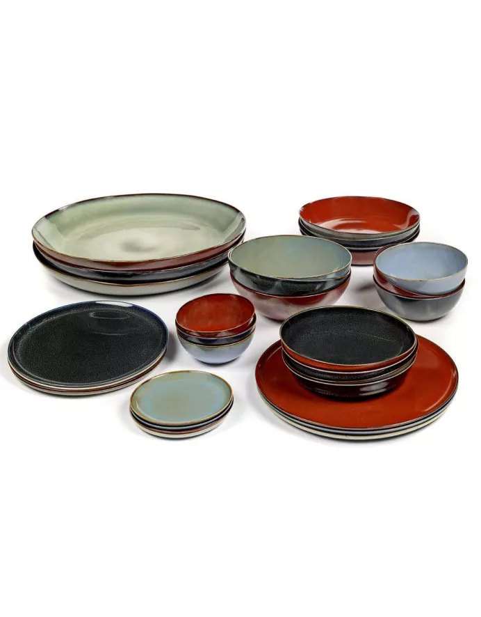 Serax Terres De Rêves By Anita Le Grelle Gebaksbordje Ø13 Light Blue 6 Serax Terres De Rêves By Anita Le Grelle Gebaksbordje Ø13 Light Blue - Afbeelding 6