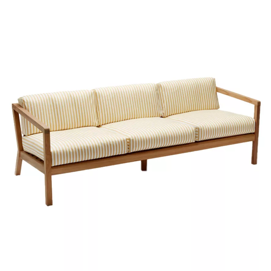 Skagerak Virkelyst 3-zits Loungebank Ash 5 Skagerak Virkelyst 3-zits Loungebank Ash - Afbeelding 5