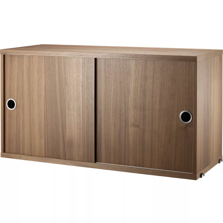 String Furniture Dressoir Medium, Zwart/walnoot 4 String Furniture Dressoir Medium, Zwart/walnoot - Afbeelding 4