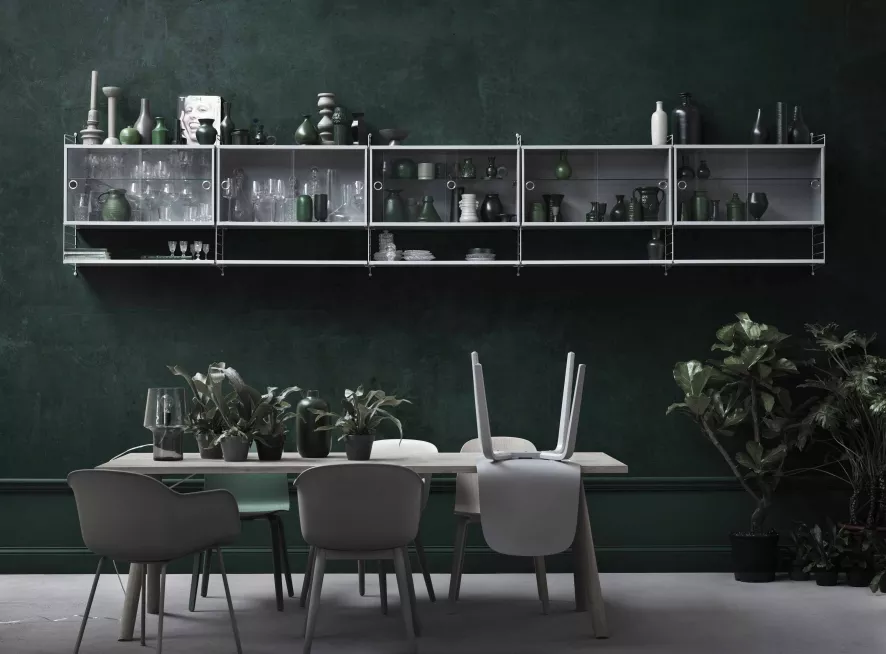 String Furniture Hoge Kast Large, Zwart 7 String Furniture Hoge Kast Large, Zwart - Afbeelding 7