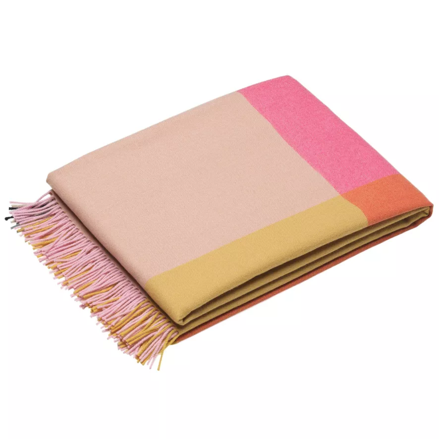 Vitra Colour Block Plaid 204x130 Beige 1 Vitra Colour Block Plaid 204x130 Beige