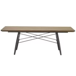 Vitra Eames Coffee Table 1140 Essen Zwart Walnotenhout