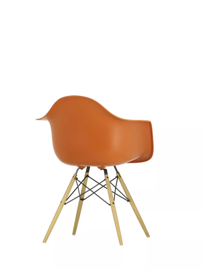 Vitra Eames DAW Stoel Essen Onderstel, Helder Grijs 6 Vitra Eames DAW Stoel Essen Onderstel, Helder Grijs - Afbeelding 6