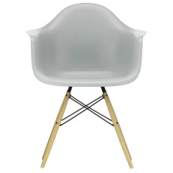 Vitra Eames DAW Stoel Essen Onderstel, Helder Grijs