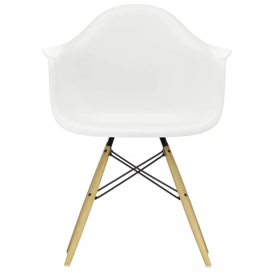 Vitra Eames DAW Stoel Essen Onderstel, Helder Grijs 7 Vitra Eames DAW Stoel Essen Onderstel, Helder Grijs - Afbeelding 7
