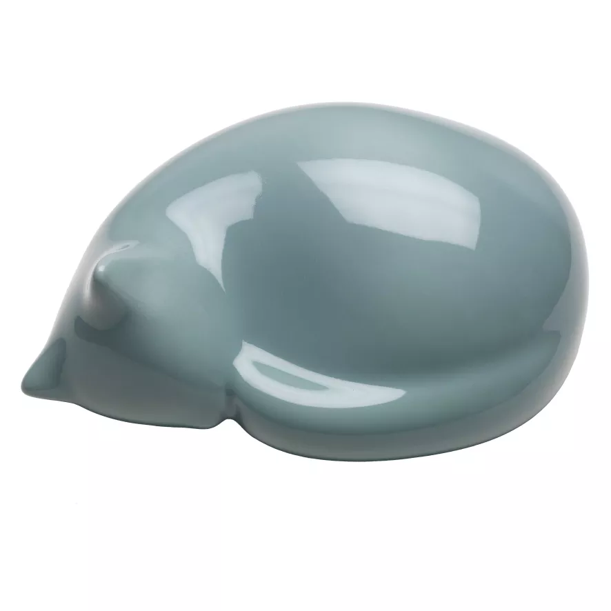 Vitra Resting Cat Woondecoratie Lichtblauw 1 Vitra Resting Cat Woondecoratie Lichtblauw