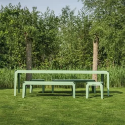 Weltevree Tweedekansje - Bended Tuinbank Pale Green -Exporteren Accessoires & Meubels Winkel x886x886 weltevree bended tuintafel 270x904.jpg.pagespeed.ic .0kCkziXFCp