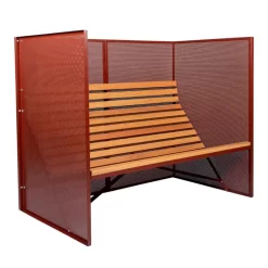 Weltevree Patiobench High Tuinbank Oxide Red