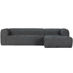 WOOOD Exclusive Bean Bank Met Chaise Longue Rechts Grove Melange Terazzo