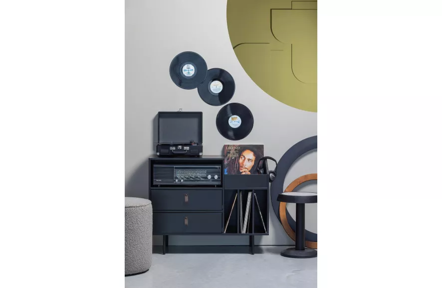 WOOOD Exclusive Jackson Platenkast 3 WOOOD Exclusive Jackson Platenkast - Afbeelding 3